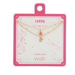 COLLAR PIEDRA+SIGNO ZODIACAL WISH