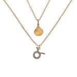 COLLAR PIEDRA+SIGNO ZODIACAL WISH