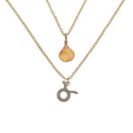 COLLAR PIEDRA+SIGNO ZODIACAL WISH