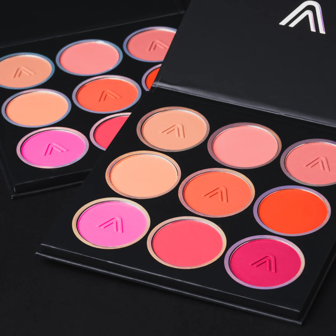 PALETA DE RUBORES 9 TONOS BLUSHED CHEECKS ATENEA
