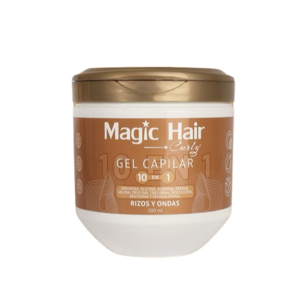 GEL CAPILAR CURLY 500ML MAGIC HAIR