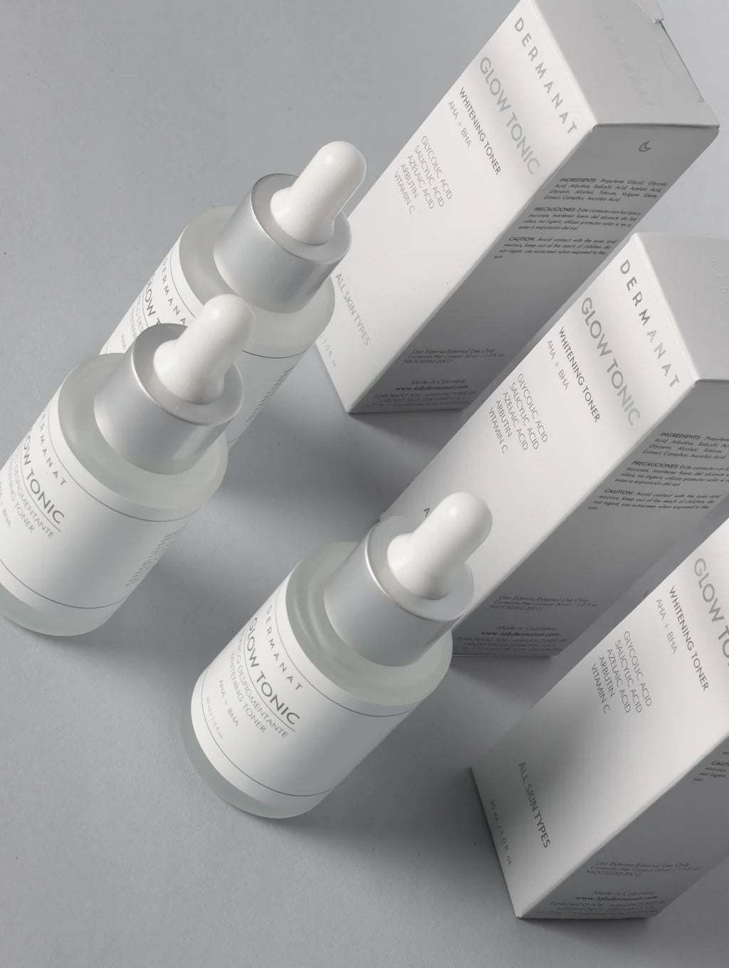 TÓNICO DESPIGMENTANTE GLOW TONIC 30ML DERMANAT