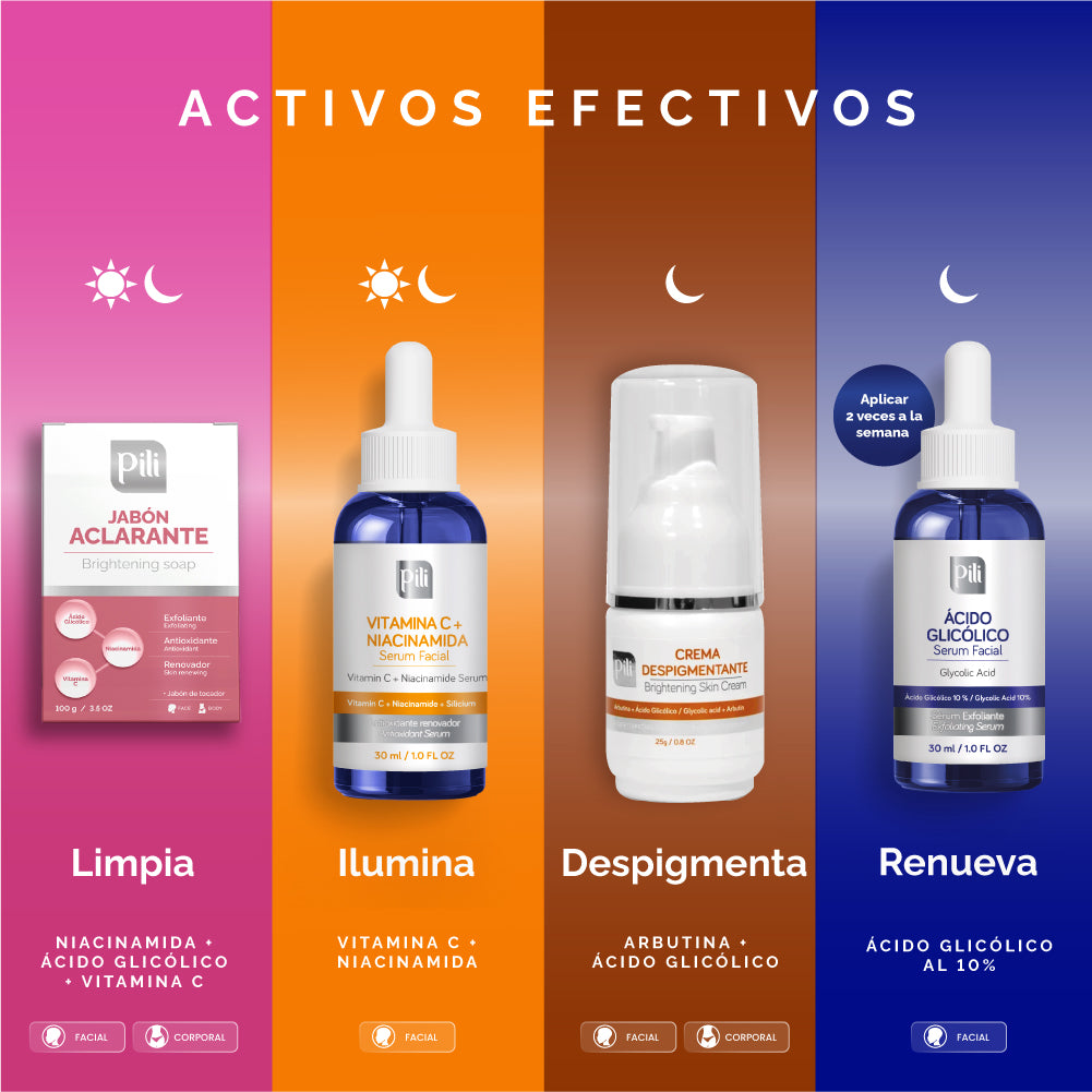 CREMA DESPIGMENTANTE 25G PILI