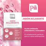 JABÓN ACLARANTE 100G PILI