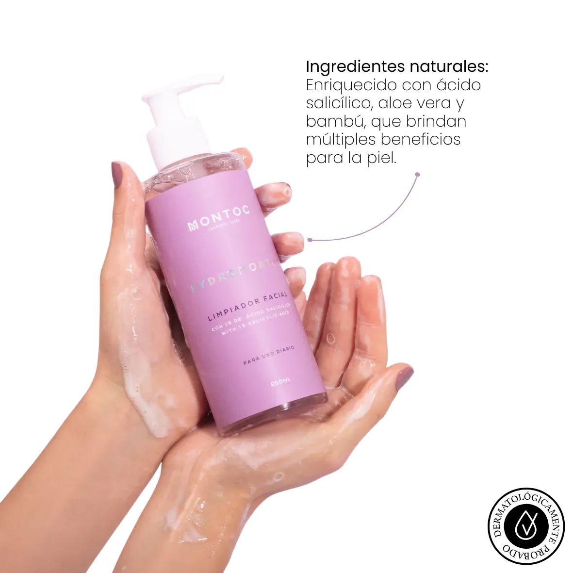 LIMPIADOR FACIAL HYDROMONTOC 250ML MONTOC