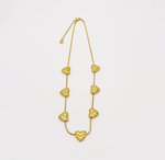 COLLAR MULTICORAZONES ACERO MARTINA