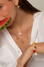SET X2 COLLARES FRUTAS + ARETES AVEMARÍA