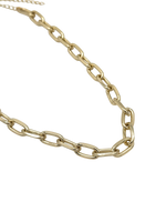 SHOCKER ESLABON 42CM RODIO GOLD MARTINA DORADO