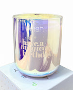 VELA CUMPLEAÑOS HOLOGRÁFICA WISH