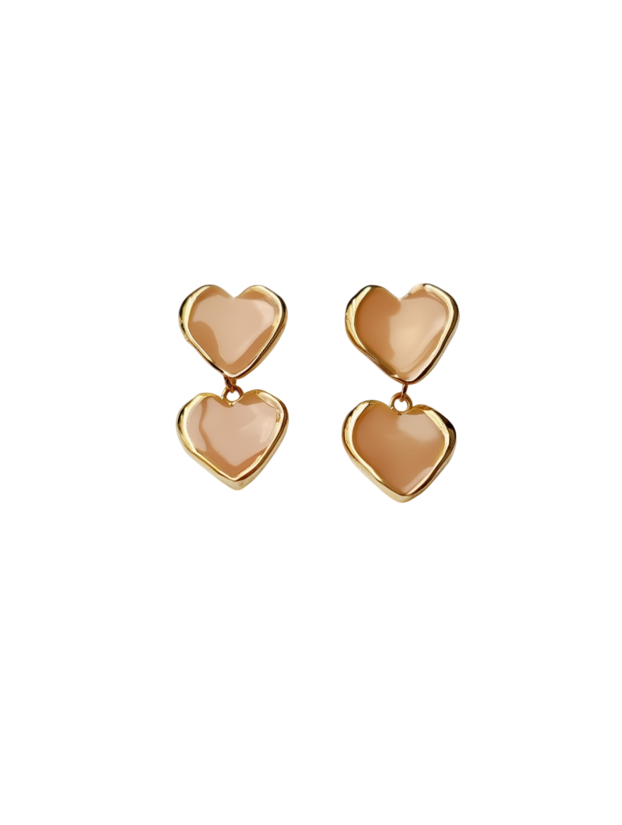 ARETE DOBLE CORAZON RODIO MARTINA