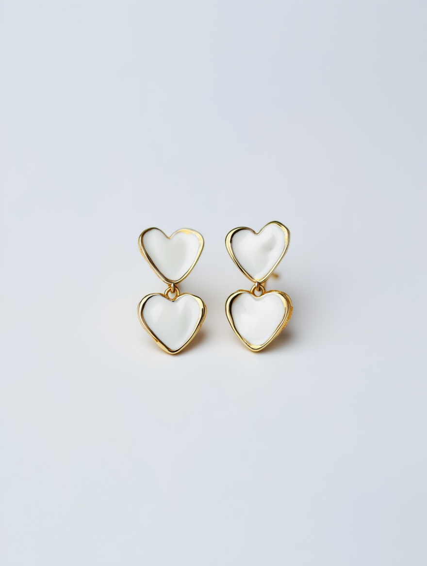 ARETE DOBLE CORAZON RODIO MARTINA
