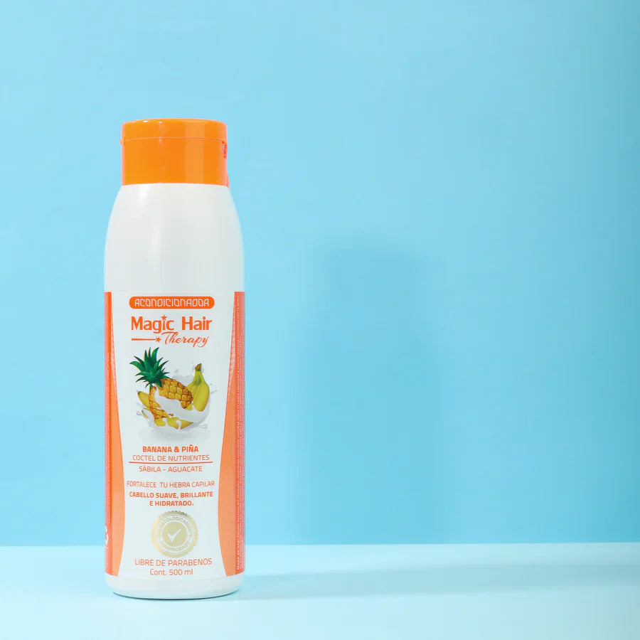 ACONDICIONADOR BANANA Y PIÑA - ANTICAÍDA 500ML MAGIC HAIR