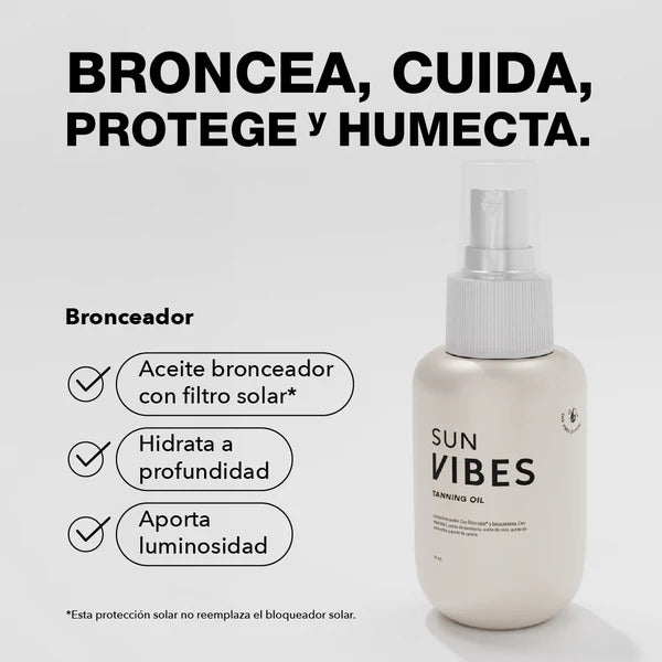 SUN VIBES TANNING OIL MINI 90ML VIBES