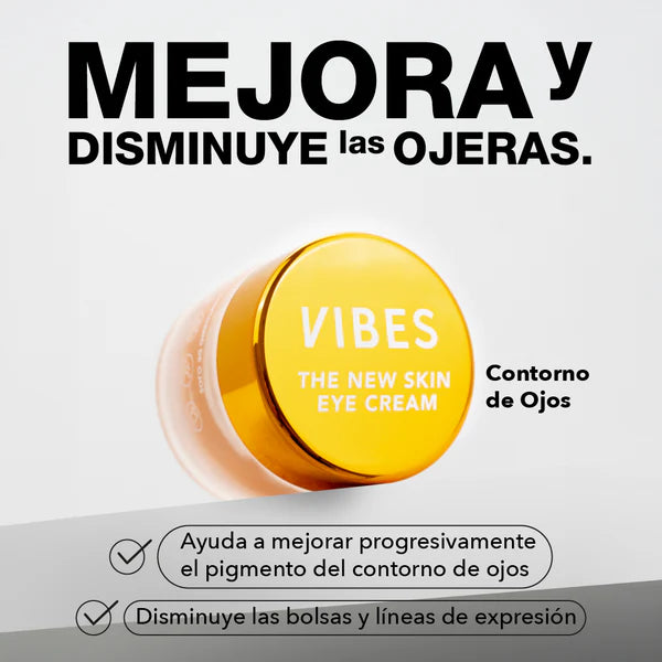 CONTORNO DE OJOS 10G THE NEW SKIN EYE CREAM VIBES