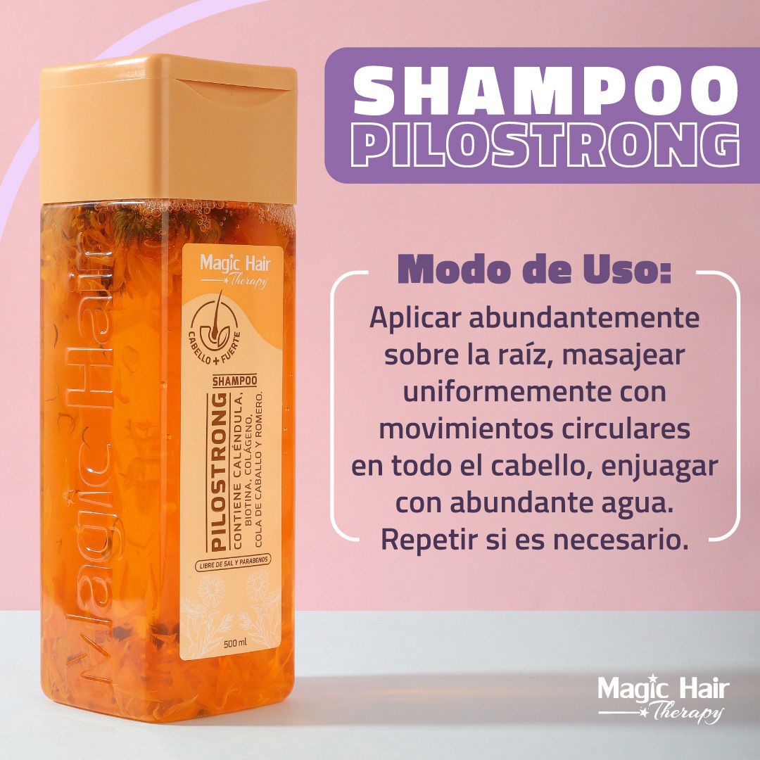 SHAMPOO PILOSTRONG CALÉNDULA 500ML MAGIC