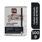 JABÓN DE CARBÓN VEGETAL 100G PILI