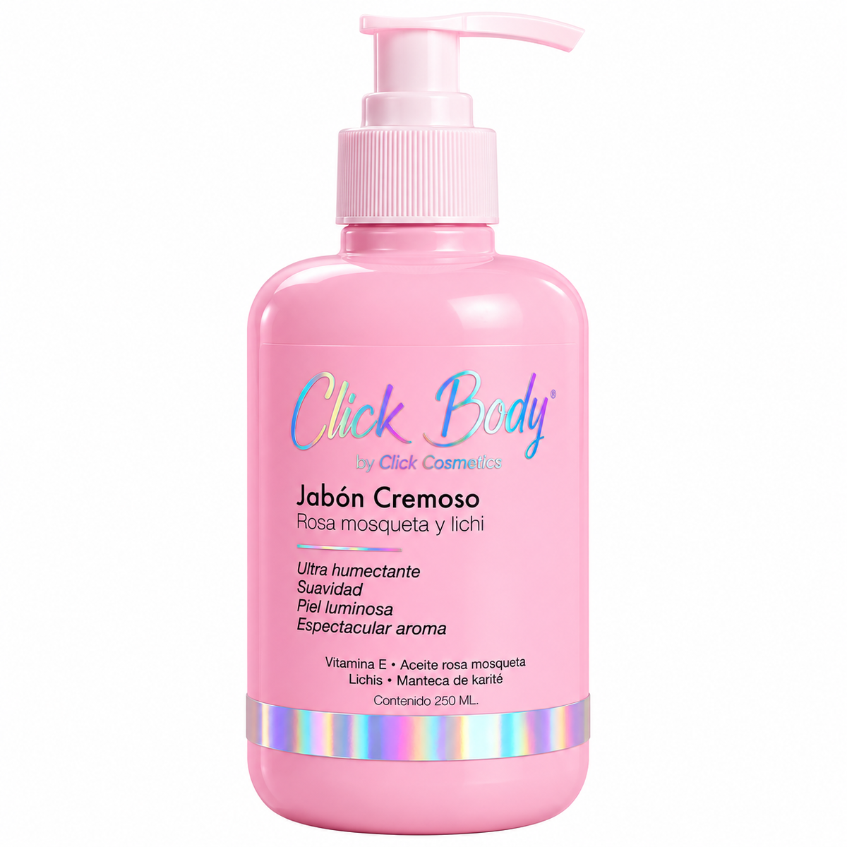 JABON CREMOSO ROSAS Y LICHI 250ML CLICK HAIR