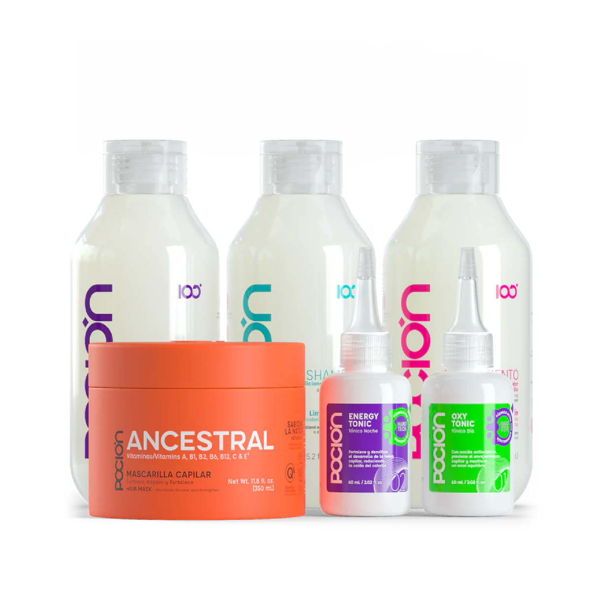 KIT FUERZA Y CRECIMIENTO X5 POCIÓN