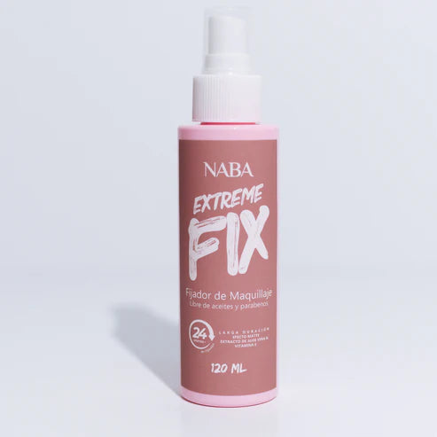 FIJADOR MAQUILLAJE EXTREM FIX 120ML NABA