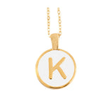 Cadena-de-letra-K-para-mujer-Ave-María-accesorios