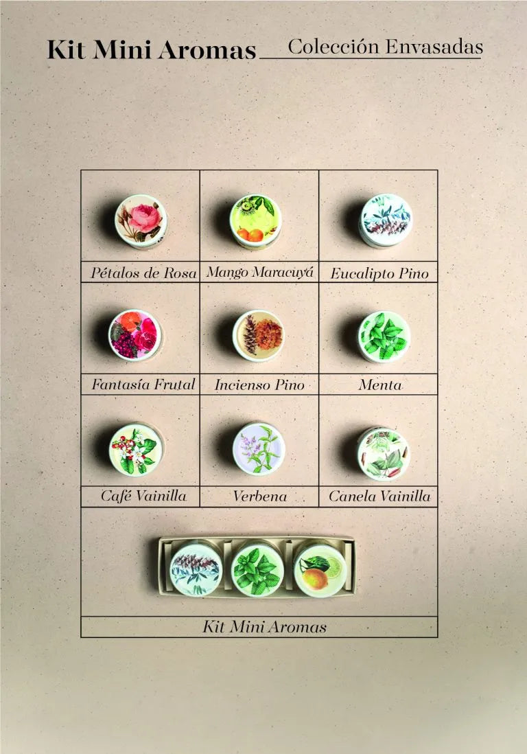 KIT X3 AROMAS LUMINIERE