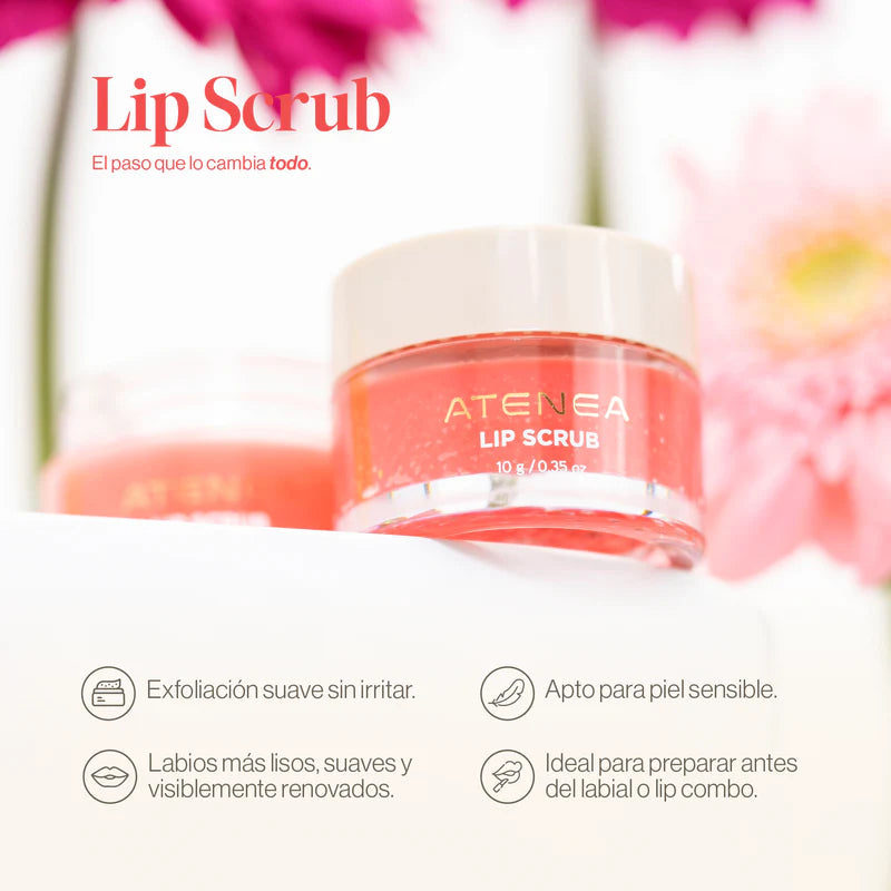EXFOLIANTE PARA LABIOS 10G ATENEA