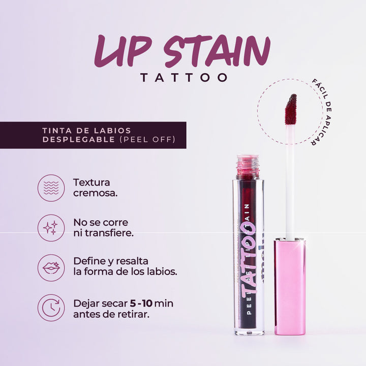 TINTA PARA LABIOS LARGA DURACIÓN LIP TATTOO 1.5G RUBY ROSE