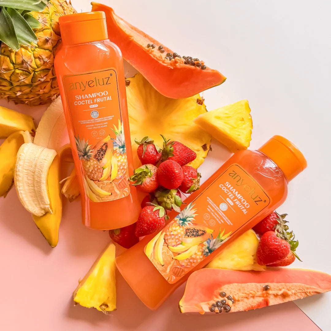 SHAMPOO CÓCTEL FRUTAL 500ML ANYELUZ