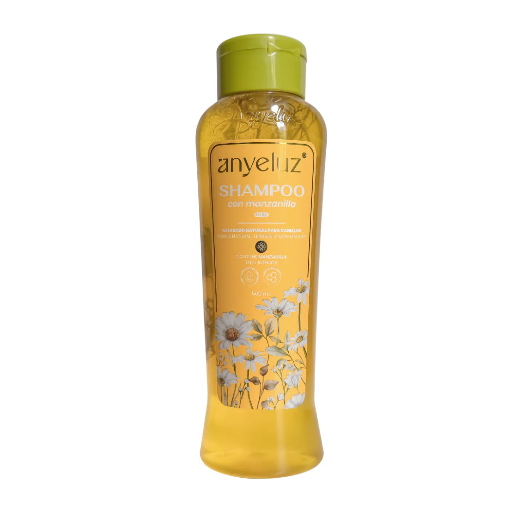 SHAMPOO CON MANZANILLA 500ML ANYELUZ