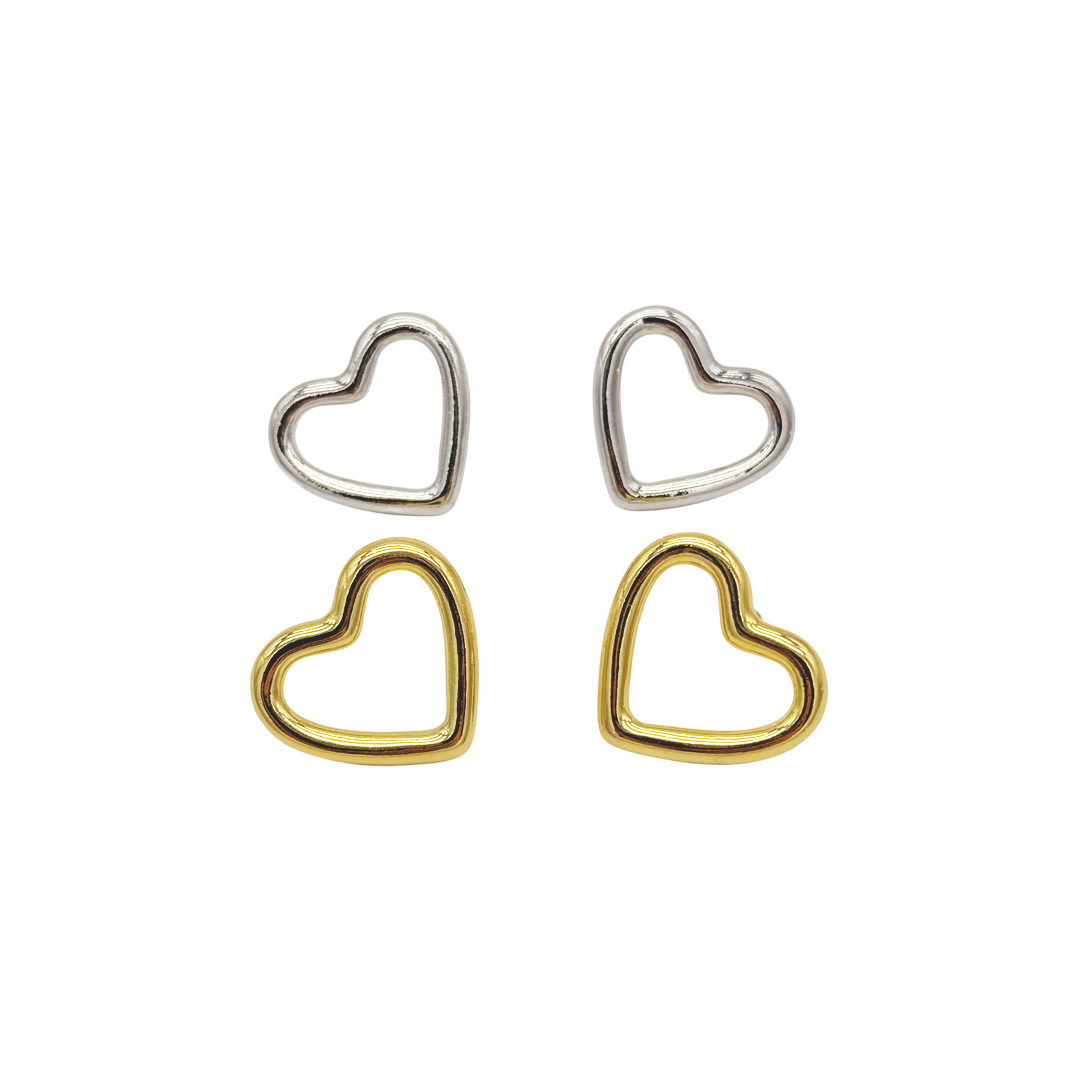 ARETE CORAZÓN ACERO MARTINA