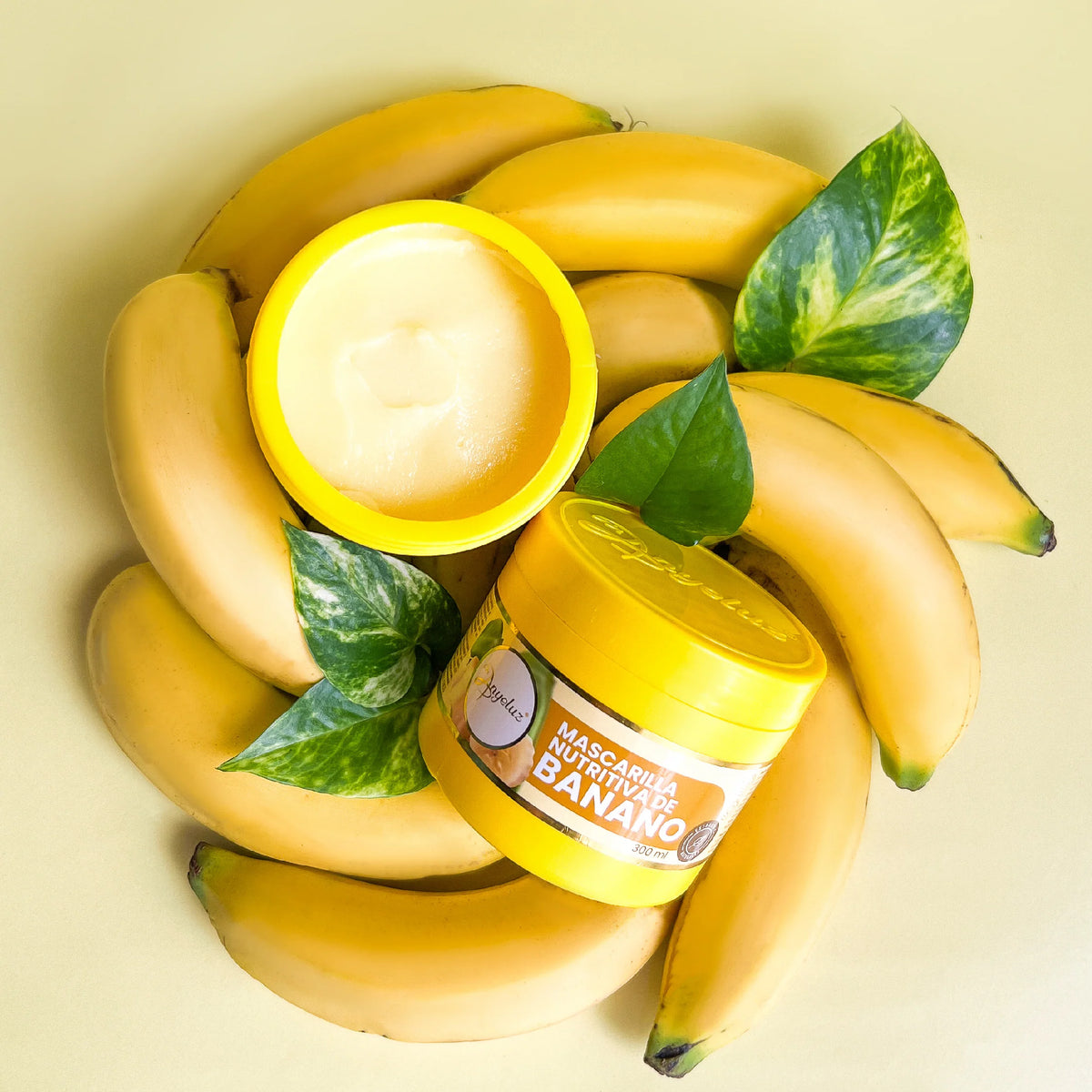 MASCARILLA NUTRITIVA CON BANANO 300ML ANYELUZ