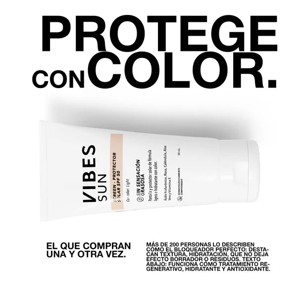 PROTECTOR SOLAR SPF 50 TRAVEL 30ML VIBES