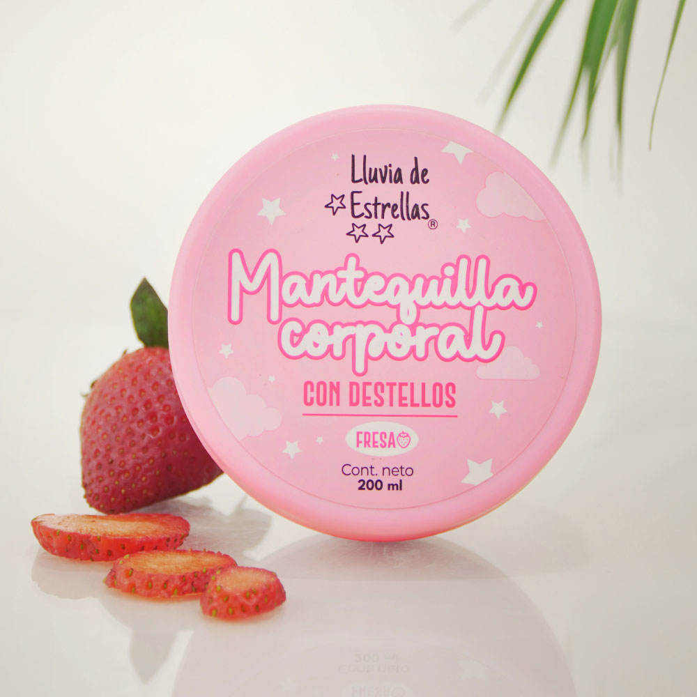 MANTEQUILLA CORPORAL 200ML LLUVIA DE ESTRELLAS