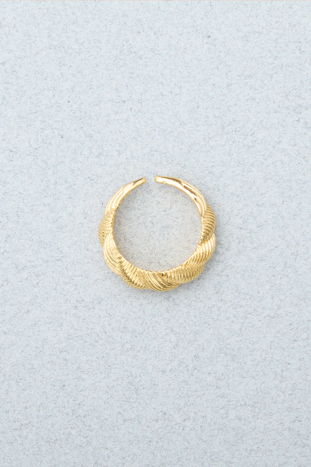 ANILLO AJUSTABLE TALLADO RODIO MARTINA