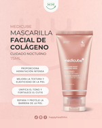 MASCARILLA NOCTURNA ENVOLVENTE DE COLAGENO 75ML MEDICUBE