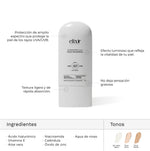 SUNSCREEN SPF 50 SIN COLOR 60ML ELIXIR