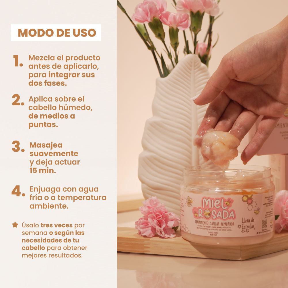 MIEL ROSADA 300ML LLUVIA DE ESTRELLAS