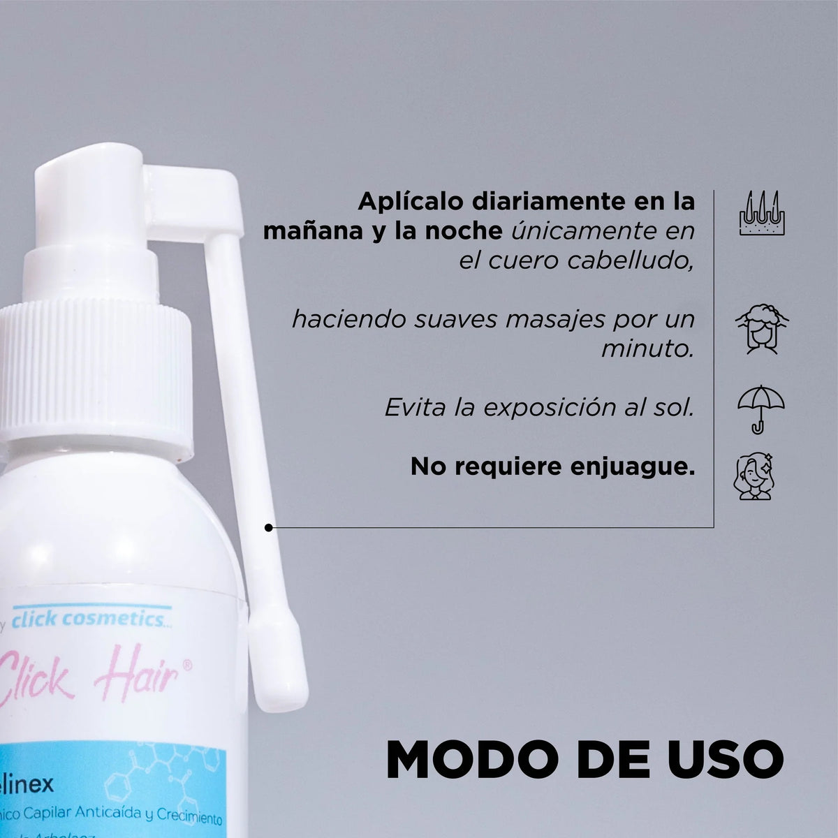 TÓNICO CAPILARPELINEX 120ML CLICKHAIR