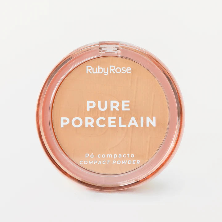 POLVO COMPACTO PURE PORCELAIN 7GR RUBY ROSE
