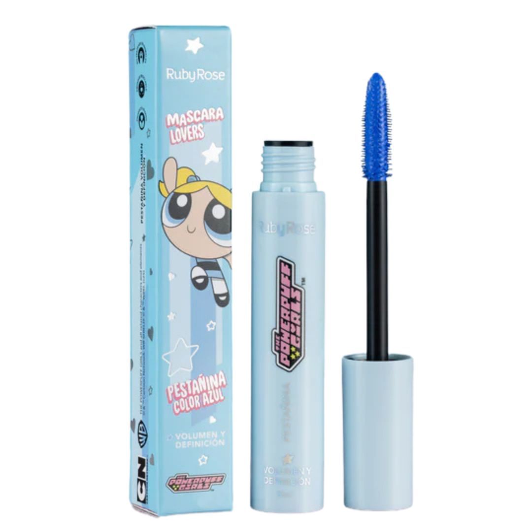 PESTAÑINA PEEL OFF AZUL CHICAS SUPER PODEROSAS 12ML RUBY ROSE
