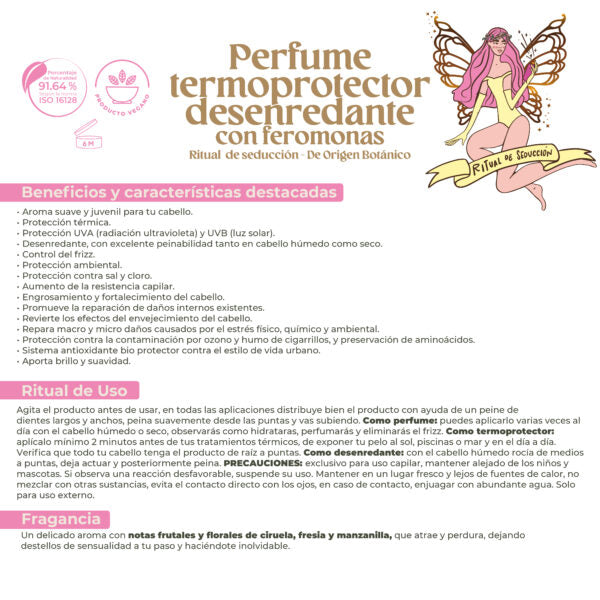 PERFUME TERMOPROTECTOR DESENREDANTE 120ML RITUAL BOTÁNICO