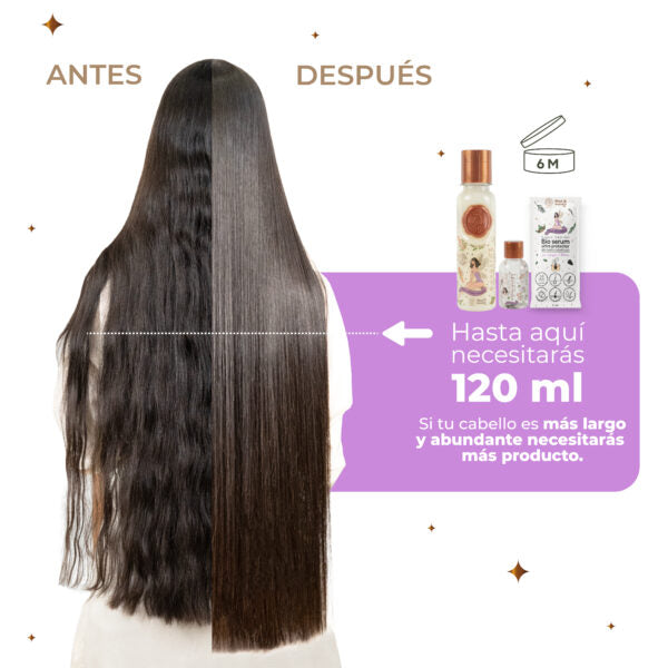 KIT KERATINA 120ML RITUAL BOTÁNICO