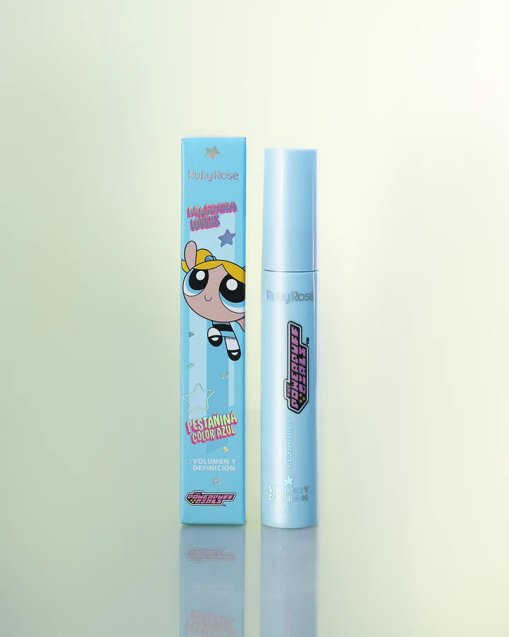 PESTAÑINA PEEL OFF AZUL CHICAS SUPER PODEROSAS 12ML RUBY ROSE