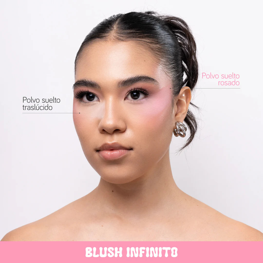 MINI POLVO SUELTO TRASLÚCIDOPINK 1ST SCENE 9G ATENEA