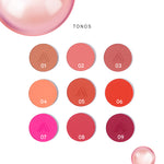 PALETA DE RUBORES 9 TONOS BLUSHED CHEECKS ATENEA