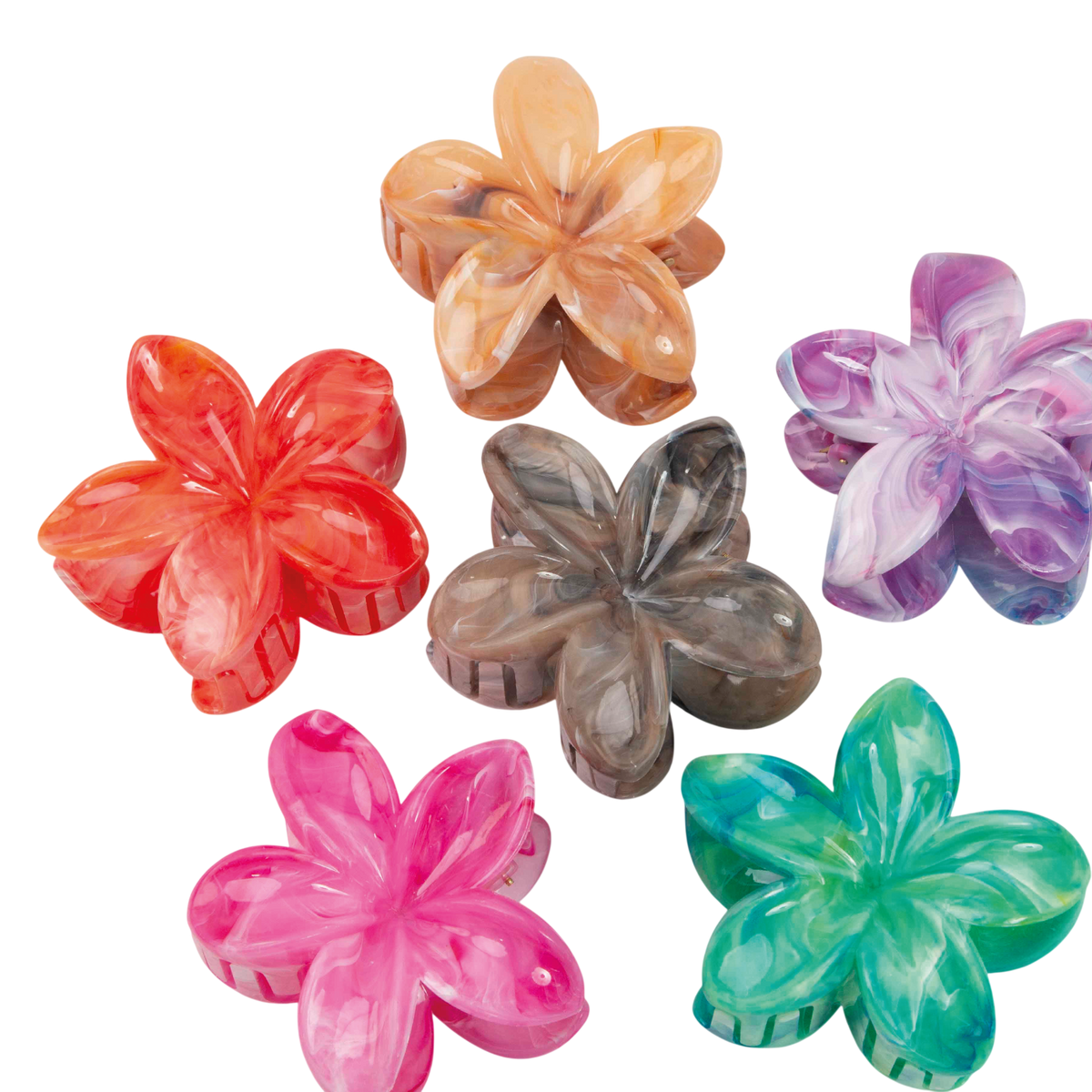 PINZA CAIMAN FLOR GRANDE BRILLANTE PASTA MARTINA