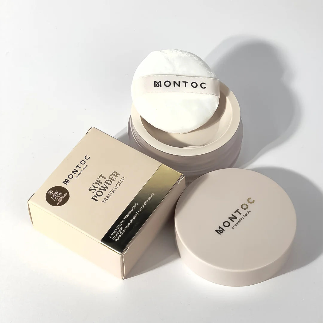 POLVO SUELTO TRANSLÚCIDO SOFT POWDER 30G MONTOC