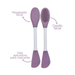 CEPILLO MASAJEADOR FACIAL 3 CARAS IDUNN