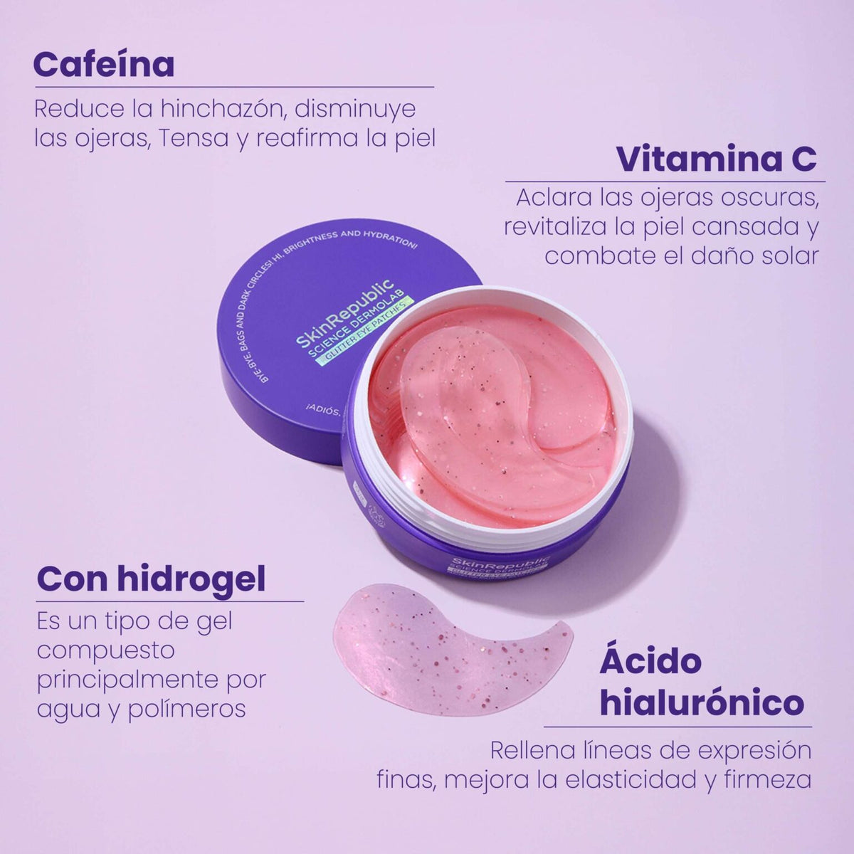PARCHES PARA OJERAS Y BOLSAS X15 PARES SKINREPUBLIC