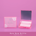 PAPEL ABSORBENTE BYE BYE BRILLO X100 BLOOMSHELL